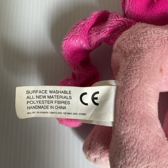 2013 My Little Pony Pinkie Pie Plush Aurora World Stuffed Animal Sparkle Hair - Picture 13 of 13